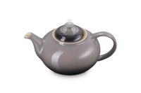 Le Creuset aardewerken theepot met roestvrijstalen infuser, 1,3 l, Flint