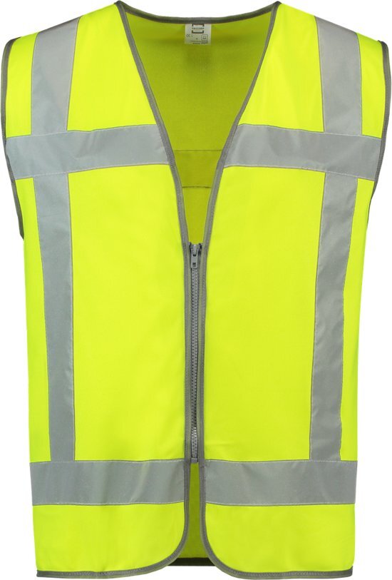 Tricorp veiligheidsvest RWS rits - Fluor geel - 453019 - maat XL-XXL