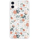 Apple Siliconen hoesje compatibel met iPhone 12 Rose Dance