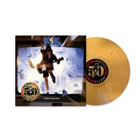 Blow AC/DC - Blow Up Your Video (50th Anniversary Gold Color Vinyl) (LP)