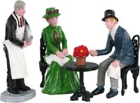 Lemax Café Society Set Of 4