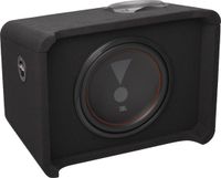 JBL Club 1200P - Subwoofer de voiture - Subwoofer 12” avec boîtier bass-reflex Slip Stream - 400W RMS - Basses puissantes 30Hz-400Hz