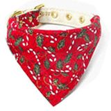 Mirage Candy Cane Bandana Halsband, 22", Rood
