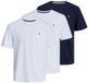 Jack & Jones Heren t-shirt 3 pack Essentials