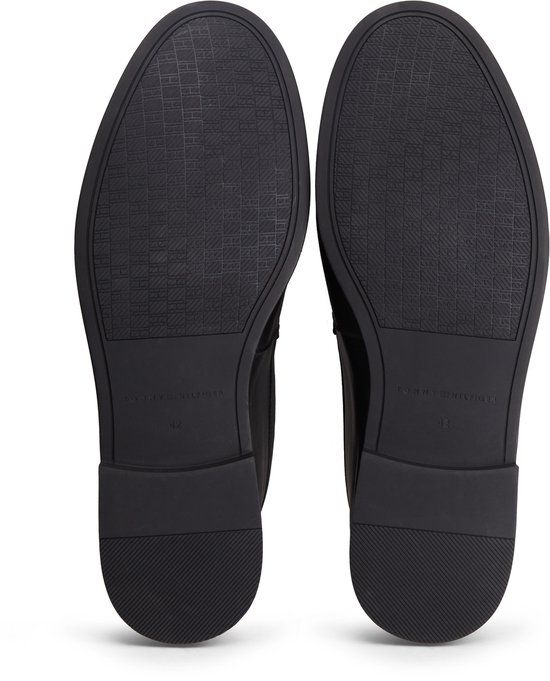 Tommy Hilfiger Leren Loafers Zwart Heren Maat 44