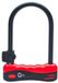 Qloc Security Antidiefstalapparaat u met houder Qloc Security Ø12 108/245mm rood/zwart Staal