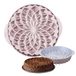 Dr. Oetker Creative Ronde vorm Mandala – Ø 26 x 55 cm, 2000 ml, premium gegoten aluminium bakvorm, PFAS-vrije antiaanbaklaag, in roségoud, hittebestendig tot +230 °C