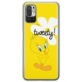 ERT GROUP mobiel telefoonhoesje voor Xiaomi REDMI NOTE 10 5G / POCO M3 PRO origineel en officieel erkend Looney Tunes patroon Tweety 005, hoesje is gemaakt van TPU