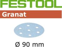 Festool Disque abrasif Granat Stf 90 mm K 150 100