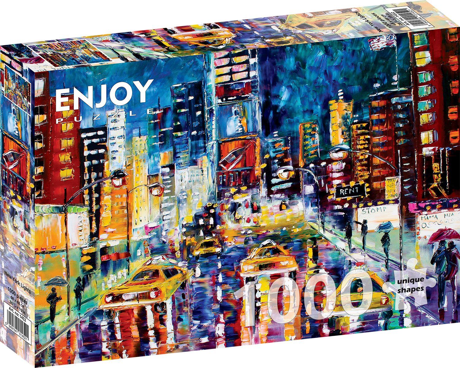 Enjoy Puzzle New York Lights Puzzle (1000 pieces)