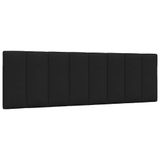 vidaXL Hoofdbordkussen "Hanko" 160 cm stof zwart