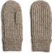 PIECES - PCMILLA MITTENS NOOS BC - Filles - Gants - Toasted Coconut
