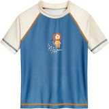 Playshoes Kinder Uv-Schutz Shirt 1/2-Arm Dschungel 461446 Petrol-86/92