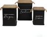 Urban Living "LOFT & METAL" Set van 3 Metalen Boxen
