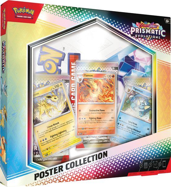 Pokémon Scarlet & Violet - SV08.5 - Prismatic Evolutions - Poster Collection - Trading Cards