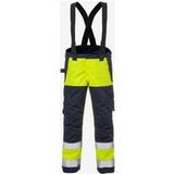 Fristads Flame Hi Vis Winterbroek Klasse 2 2588 Flam - Hi-Vis geel/marineblauw - S
