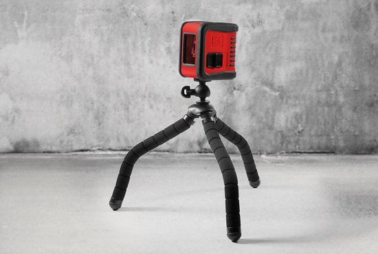 Kapro 886-08 - Mini tripod flexibele met 1/4'' schroefdraad, statief voor laser