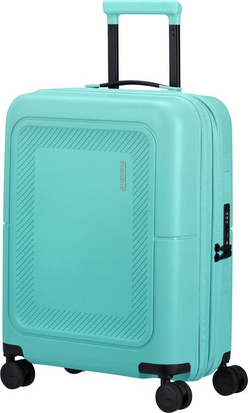 American Tourister DashPop spinner 55 cm handbagage koffer - Aqua Sky
