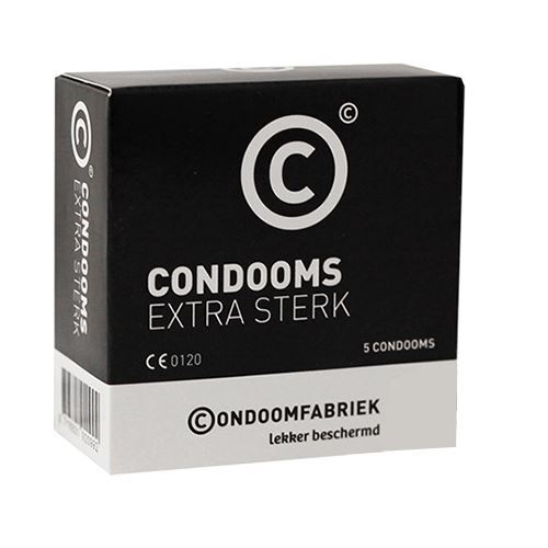 Condoomfabriek Extra Sterke Condooms 5st