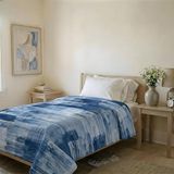 Bedrukte BASIC Bedrukte zomerquilt, microvezel, Paint, 200x240cm