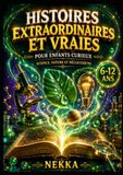 Histoires Extraordinaires et Vraies pour Enfants Curieux: Des aventures étonnantes sur la science, l'espace et le monde réel avec des illustrations à colorier.
