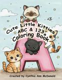 Cute Little Kitties ABC & 123: Coloring Book