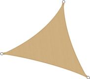 Sol Royal SolVision PS9 – Schaduwdoek Driehoek 3,6 x 3,6 x 3,6m Zand – Waterafstotend – UV Bescherming