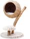 Fudajo Poteau griffoir takdesign avec panier pour chat 83 cm de haut