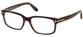 Tom Ford Ft 5313 Lunettes De Vue Homme Havane Géométrique 55mm
