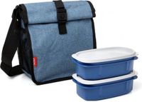 Tatay Roll And Go Topflex 500ml Lunchbox Blauw