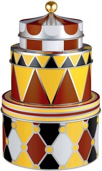 Alessi Circus Koektrommelset 3-delig - Multicolor