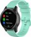 By Qubix Qubix - Sportband met motief - Turquoise - Geschikt voor Garmin Vivoactive 4 / 4L - 22mm