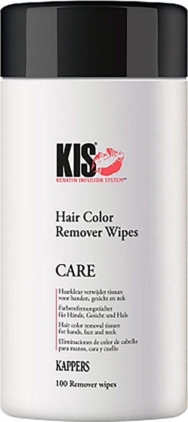 KiS Hair Color Remover Wipes - 100 stuks