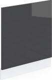 Vicco R-Line Frontpaneel – 60 cm, WB Marmer Antraciet Hoogglans