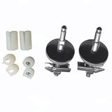 Ideal Standard Multi Suites WC-bril scharnierset met soft-close-scharnier, roestvrij staal, EW00567, verchroomd
