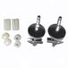 Ideal Standard Multi Suites WC-bril scharnierset met soft-close-scharnier, roestvrij staal, EW00567, verchroomd
