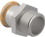 Geberit Mapress Therm overgang met buitendraad: d=76.1mm, R=2 1/2″