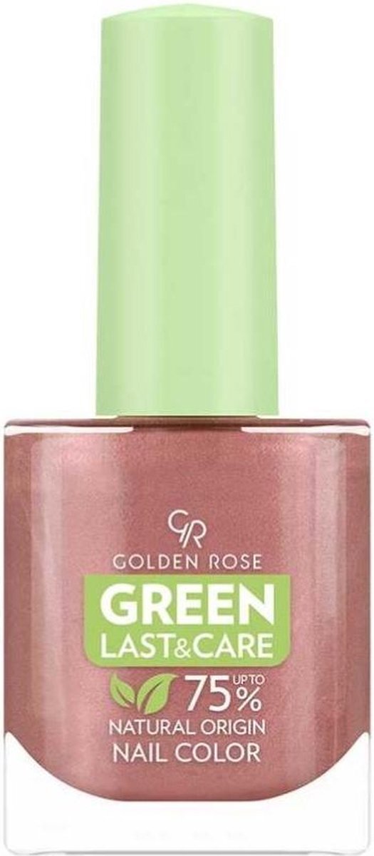 Golden Rose Green Last&Care Nagellak NO 122 BIO Nagellak Vegan, Natuurlijke oorsprong