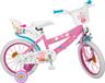 Toimsa Vélo enfant 16 pouces fille rose
