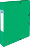 Oxford Elastobox Oxford Top File+ A4 40mm Groen | 9 stuks