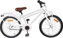 Vélo enfant 18 pouces pour 5-7 ans blanc