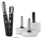 SENYA Luchtstyler 5-in-1 blaasborstel en haardroger: gladmaken, drogen, krullen, föhnen en volume, multistyler 1000 W, alternatief Airwrap, Hair Designer SYWB-HS012N, zwart