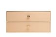 Exacompta Office By Me opbergmodule met 2 lades - Beige