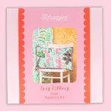 Scheepjes - Scheepjes Lucy Tiffney Behang Verzameling (60x40cm) Palm Tapijtwerk Kit voor Muur Decoratie - 1 Set