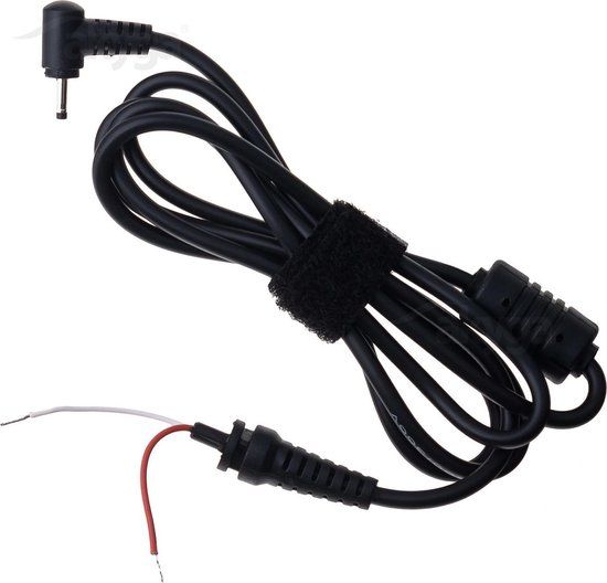 Akyga AK-SC-07 Ersatz-DC-Kabel für Notebook-Netzteil schwarz Zwart 1,2 m
