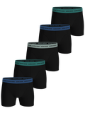 Björn Borg Bjorn Borg Boxers Cotton Stretch 5-Pack Zwart - Maat XL - Heren - Boxershorts