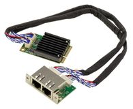 KALEA-INFORMATIQUE Mini PCI Express MiniPCIE 2-poorts koperen RJ45 Dual LAN 2.5 GIGABIT ETHERNET netwerkkaart met Intel I226 SRKTV chipset
