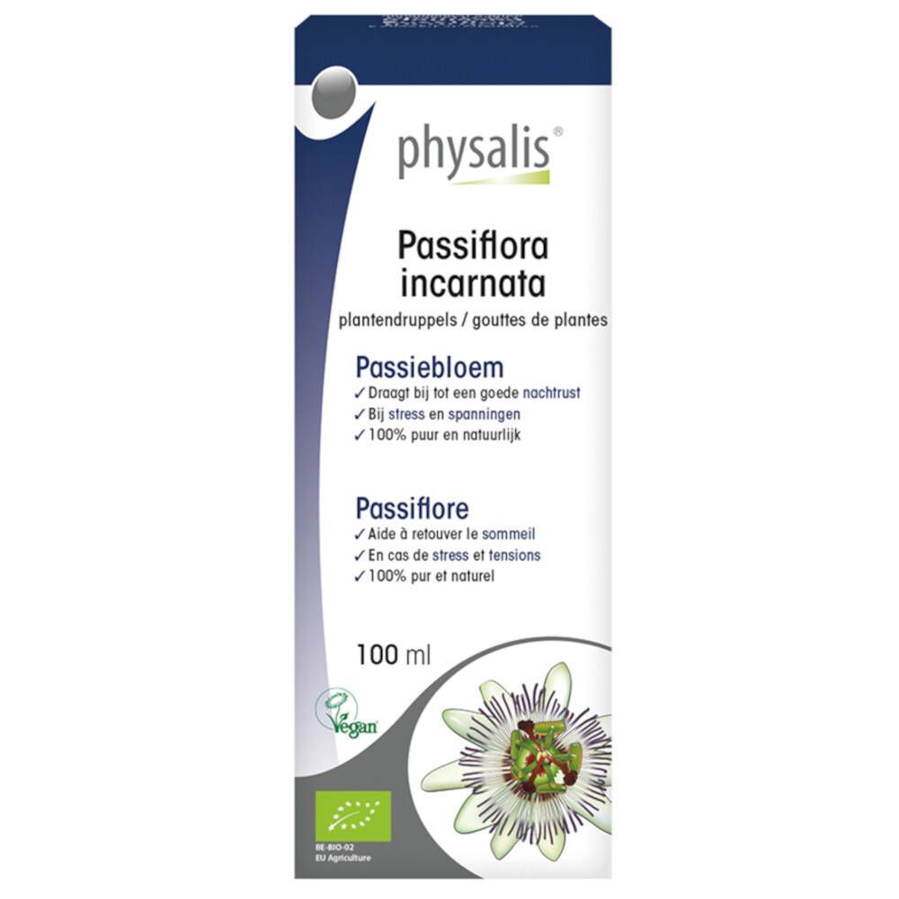 Physalis Passiflora Incarnata Plantendruppels Bio
