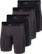 Adidas Langer Boxer Active Micro Stretch Seamless Zwart/Multikleur Heren Maat M