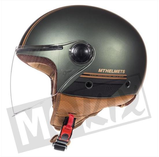 Street Helm Entire mat bruin M